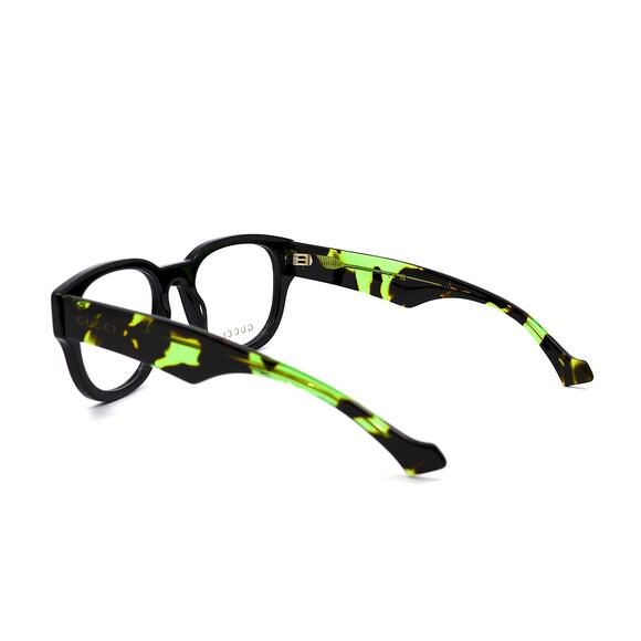 NEW GUCCI GG1429O 003 BLACK HAVANA AUTHENTIC EYEGLASSES FRAME - Picture 6 of 15